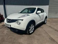 Used Nissan Juke Acenta 2013 White SUV
