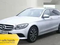 Used Mercedes C220 SE 2019 Silver Estate