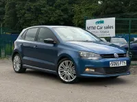 Used VW Polo BlueGT 2015 Blue Hatchback