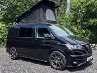 Used VW T6.1 Highline 201 HP (147 kW) 2021 Black Van