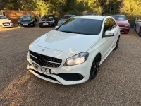 Used Mercedes A160 AMG line 2017 White Hatchback
