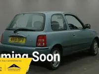 Used Nissan Micra SE 60 HP (44 kW) 2001 Green Hatchback