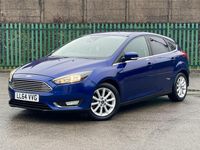 Used Ford Focus Titanium 120 HP (88 kW) 2014 Blue Hatchback
