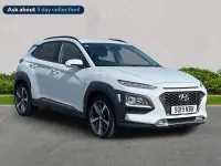 Used Hyundai Kona Premium 2019 White SUV
