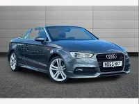 Used Audi A3 Cabriolet S-Line 150 HP (110 kW) 2016 Grey Cabriolet