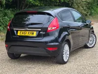 Used Ford Fiesta Titanium 96 HP (70 kW) 2011 Black Hatchback