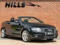 Used Audi A3 Cabriolet S-Line 160 HP (117 kW) 2009 Black Cabriolet