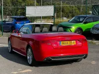 Used Audi A5 Cabriolet S-Line 2014 Red Cabriolet
