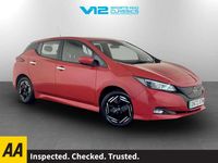 Usado Nissan Leaf Acenta 110 kW (150 HP) 2022 Vermelho Citadino