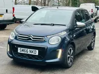 Usado Citroën C1 Flair 82 HP (60 kW) 2016 Azul Citadino