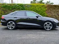 Begagnad Audi A3 Sport 150 HK (110 kW) 2022 Svart Sedan