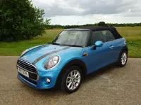 Used Mini Cooper Cabriolet 136 HP (100 kW) 2017 Blue Cabriolet