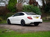 Used Mercedes C63 AMG 486 HP (357 kW) 2013 White Coupe