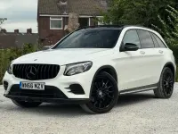 Used Mercedes GLC220 AMG Line Premium 170 HP (125 kW) 2016 White SUV