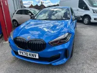 Used BMW 118 M Sport 140 HP (102 kW) 2020 Blue Hatchback