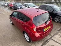 Used Nissan Note Acenta Premium 98 HP (72 kW) 2016 Red Hatchback