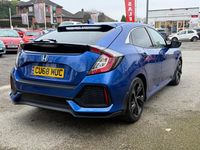 Used Honda Civic EX 126 HP (92 kW) 2019 Blue Hatchback