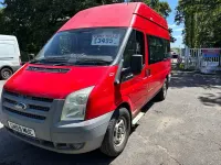 Used Ford Transit 100 HP (73 kW) 2010 Red Van