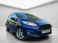 Used Ford Fiesta Zetec 2013 Blue Hatchback