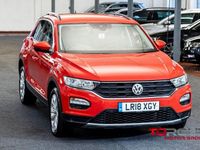 Used VW T-Roc SE 150 HP (110 kW) 2018 Red SUV