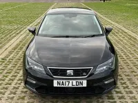 Used Seat Leon FR 150 HP (110 kW) 2017 Black Coupe