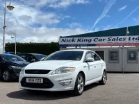 Used Ford Mondeo Business Edition 163 HP (119 kW) 2014 Frozen white Hatchback