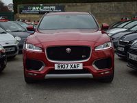 Used Jaguar F-Pace S 300 HP (220 kW) 2017 Red SUV