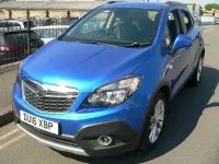 Used Vauxhall Mokka S 115 HP (84 kW) 2016 Blue SUV