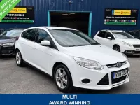 Used Ford Focus 115 HP (84 kW) 2014 White Hatchback