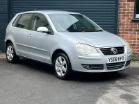 Used VW Polo Match 80 HP (58 kW) 2008 Silver Hatchback