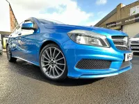 Used Mercedes A180 AMG 2014 Blue Hatchback