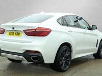 Used BMW X6 M Sport 258 HP (189 kW) 2018 White SUV