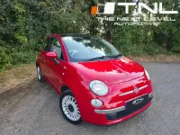 Used Fiat 500 Lounge 69 HP (50 kW) 2012 Red Hatchback