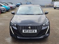 Used Peugeot 208 Allure 100 HP (73 kW) 2021 Black Hatchback
