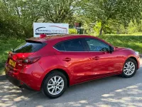 Usado Mazda 3 2014 Rojo Utilitario