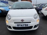 used Fiat 500 1.2 S 3dr with the black steering wheel and newer speedo !!