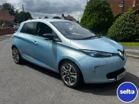 Used Renault Zoe Dynamique 22 kW (30 HP) 2014 Blue Hatchback