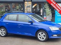 Used Skoda Fabia SE 60 HP (44 kW) 2021 Blue Hatchback