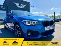 Używany BMW 118 M Sport 2018 Niebieski Hatchback