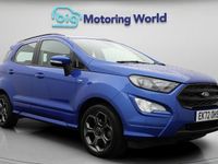 Used Ford Ecosport ST-Line 125 HP (91 kW) 2022 Blue SUV