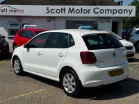 Used VW Polo Match 85 HP (62 kW) 2013 White Hatchback