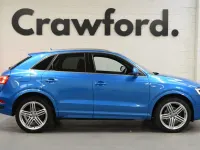 Used Audi Q3 S-line plus 184 HP (135 kW) 2016 Blue SUV