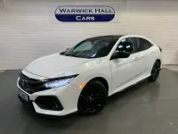 Used Honda Civic EX 2017 White Hatchback