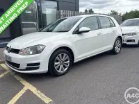 Used VW Golf VII SE 122 HP (89 kW) 2013 White Hatchback