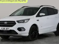 Used Ford Kuga ST-Line X 180 HP (132 kW) 2018 White SUV