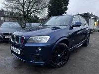Used BMW X3 M Sport 184 HP (135 kW) 2012 Blue SUV