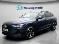 Usado Audi e-tron Black Edition 230 kW (313 HP) 2021 Azul SUV