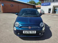Used Fiat 500 Lounge 70 HP (51 kW) 2020 Blue Hatchback