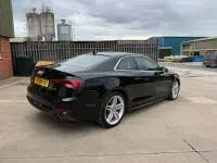 Used Audi A5 S-Line 190 HP (139 kW) 2019 Black Coupe