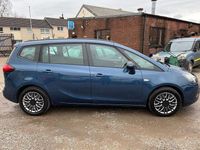 Used Vauxhall Zafira 2015 Blue MPV